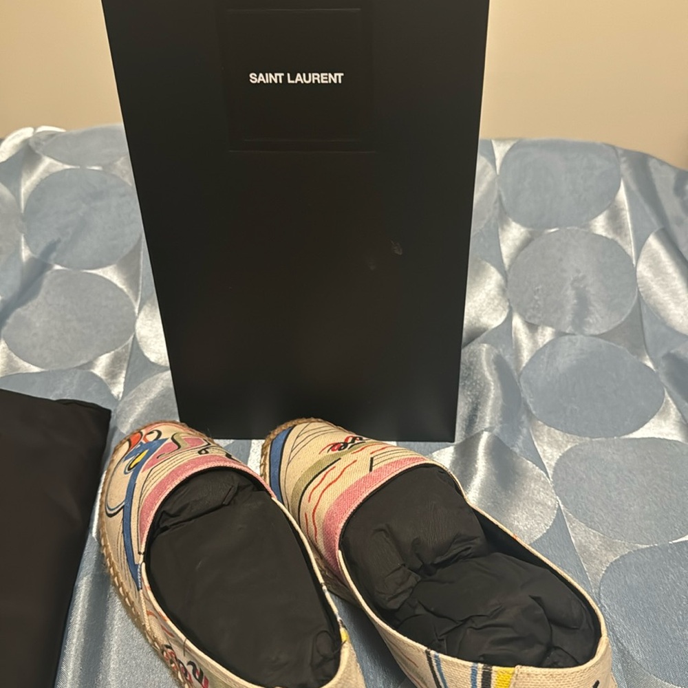Brandnew YSL Espadrille Violin Multi Color